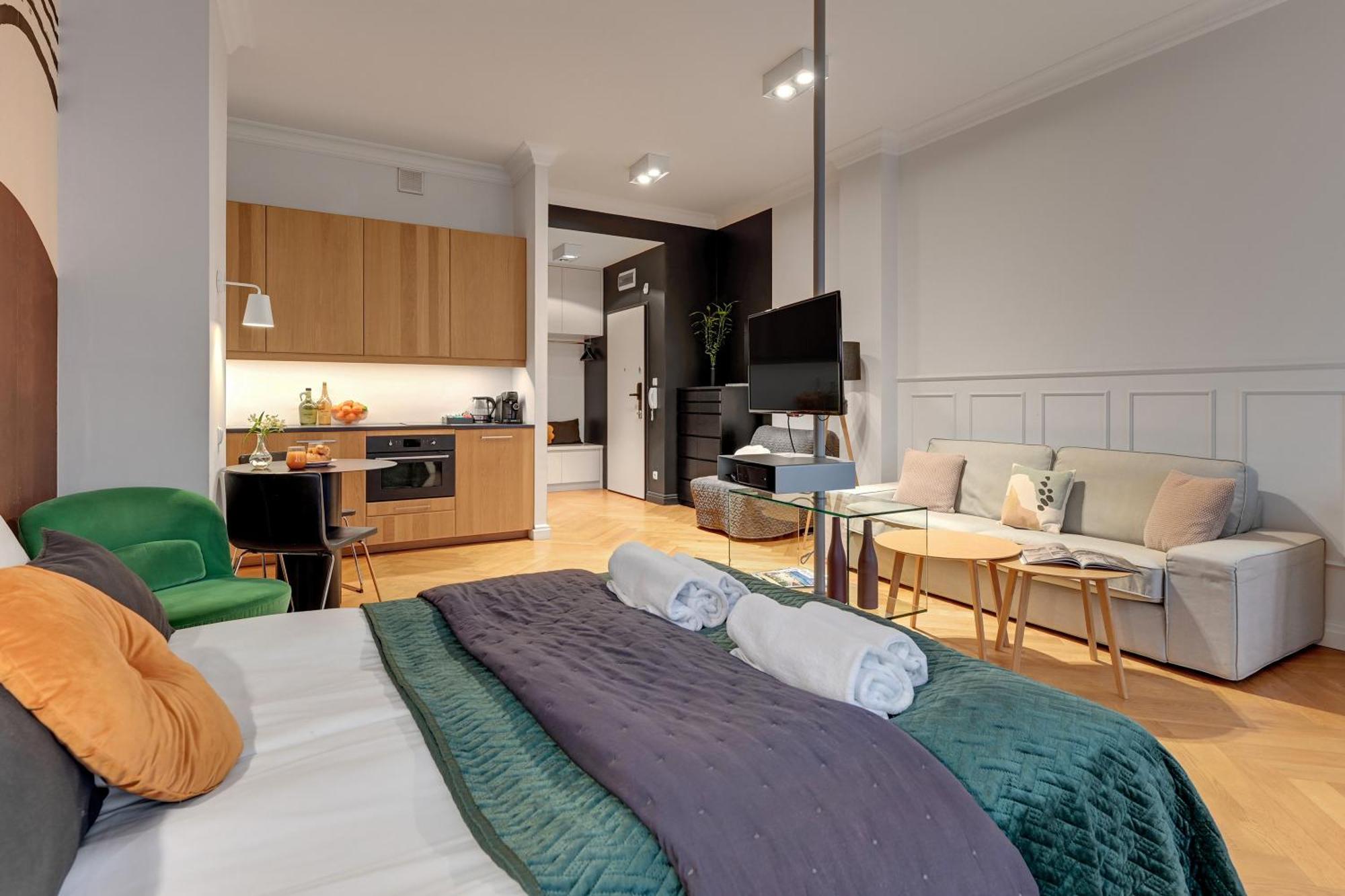 Tartaczna City Center By Downtown Apartments Gdansk Oda fotoğraf